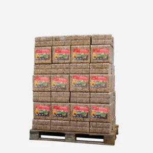 Holzbriketts BioBriq MegaRuf – Palette mit 972 kg – Wirtschaftliches und Nachhaltiges Heizen