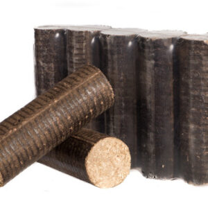 Hartholz-Holzbriketts PREMIUM rund ohne Zugloch