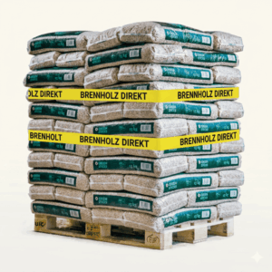 GREENSTICKS Premium Holzpellets ENplus A1 – Sackware 990kg Palette