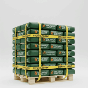 Total Energy Premium Pellets – 66 Säcke -15 kg – DINplus und ENplus A1 zertifiziert