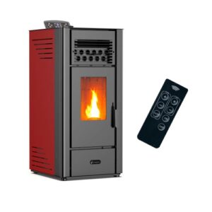 Stufa a pellet aria Anita 10 kW, Sannover Bordeaux