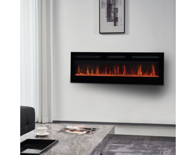 Camino elettrico KAMINIO MARLON – Camino elettrico 3 in 1 – 60 pollici - immagine 4
