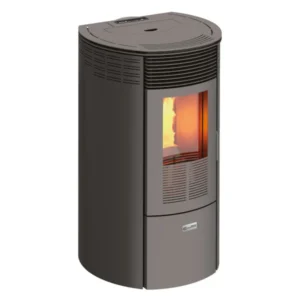 Stufa a pellet Canadian Elipse 10kW grigia Wi-Fi