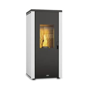 Prossima stufa a pellet stagna bianca da 7 kW