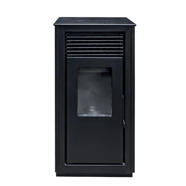 Stufa a pellet canalizzata Vertex Duppla 12kW nera Wi-Fi - immagine 7