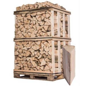 Legna da ardere – 33 cm – Legno duro misto – 2 m³ Pallet – 2,9 steri