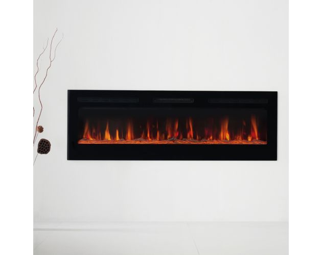 Camino elettrico KAMINIO MARLON – Camino elettrico 3 in 1 – 60 pollici - immagine 2