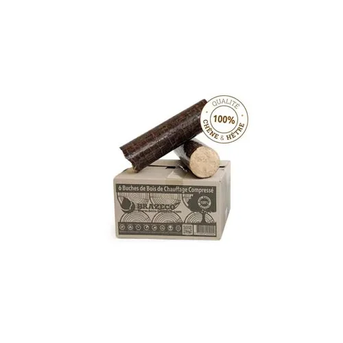 Pallet da 80 scatole di legna da ardere densificata di prima qualità – 100% legno duro