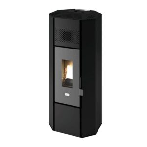 Stufa a pellet ventilata Titti 5 kW nero