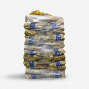 Pallet da 84 sacchi da 10 kg di legna da ardere di quercia di prima qualità